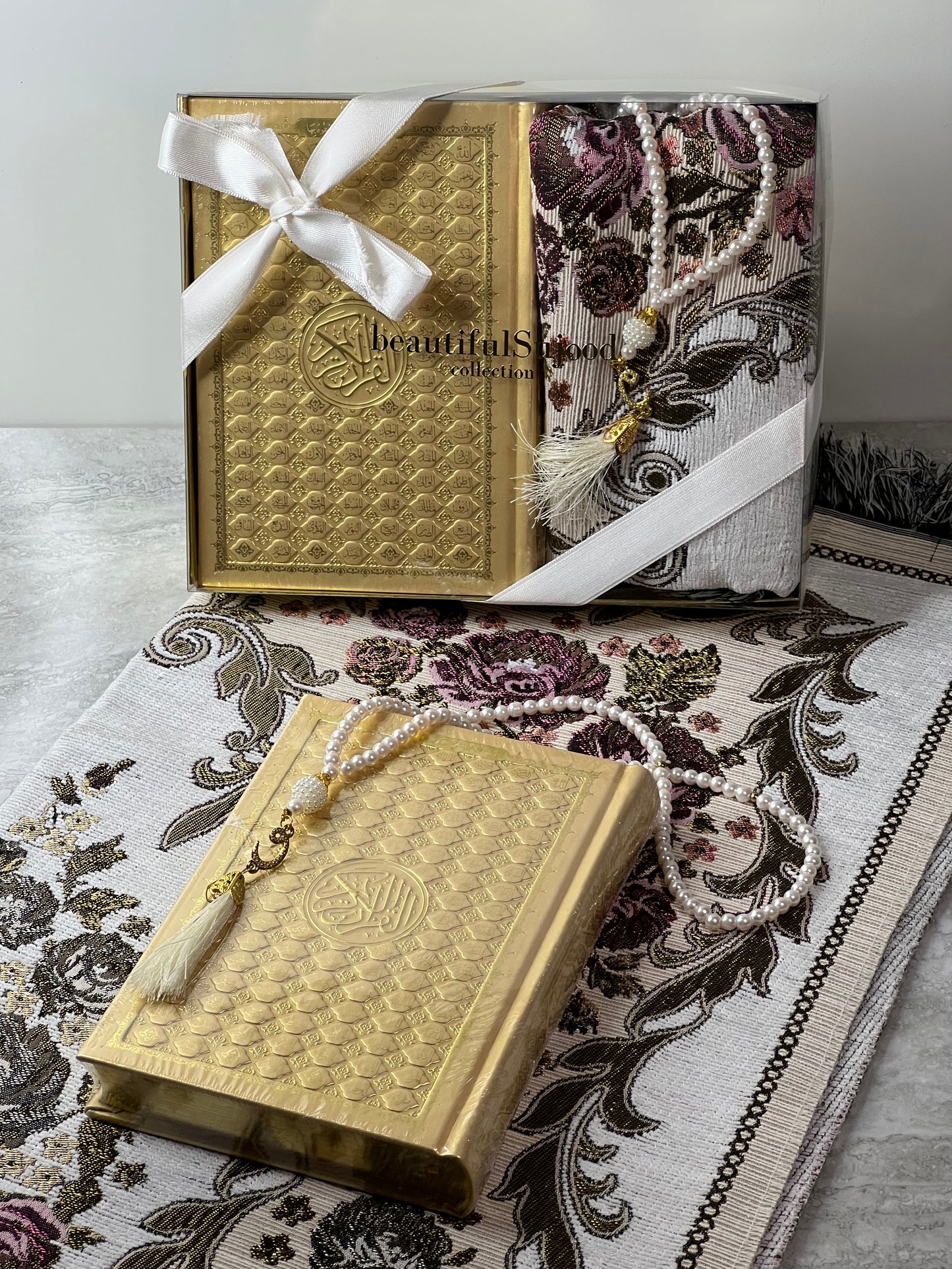 English Translation Gold Gift Set 99 Names Covers